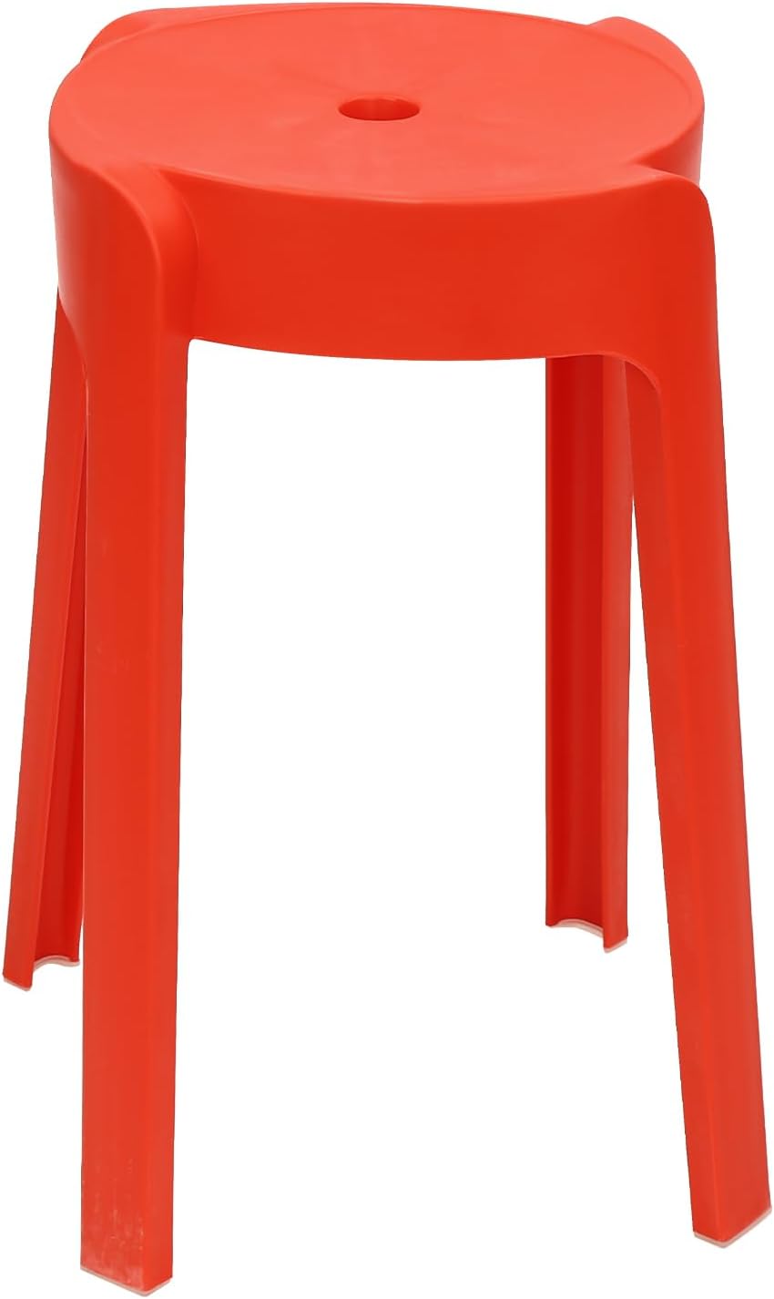 Portable Stackable Plastic Classroom Stools 10‑Pack