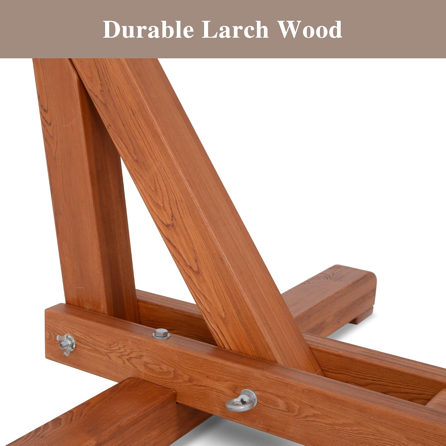 Adjustable Wooden Hammock Stand Heavy‑Duty