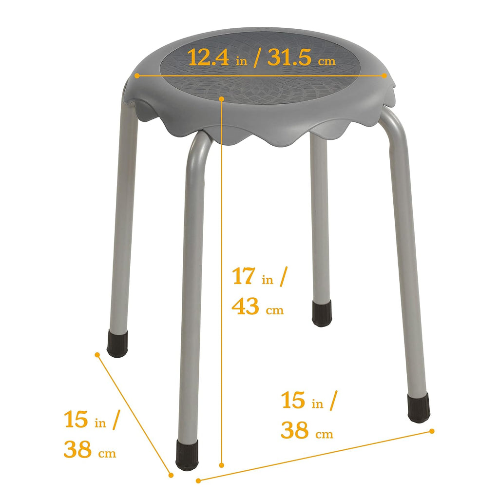 Daisy Stackable Flexible Classroom Stools 8‑Pack