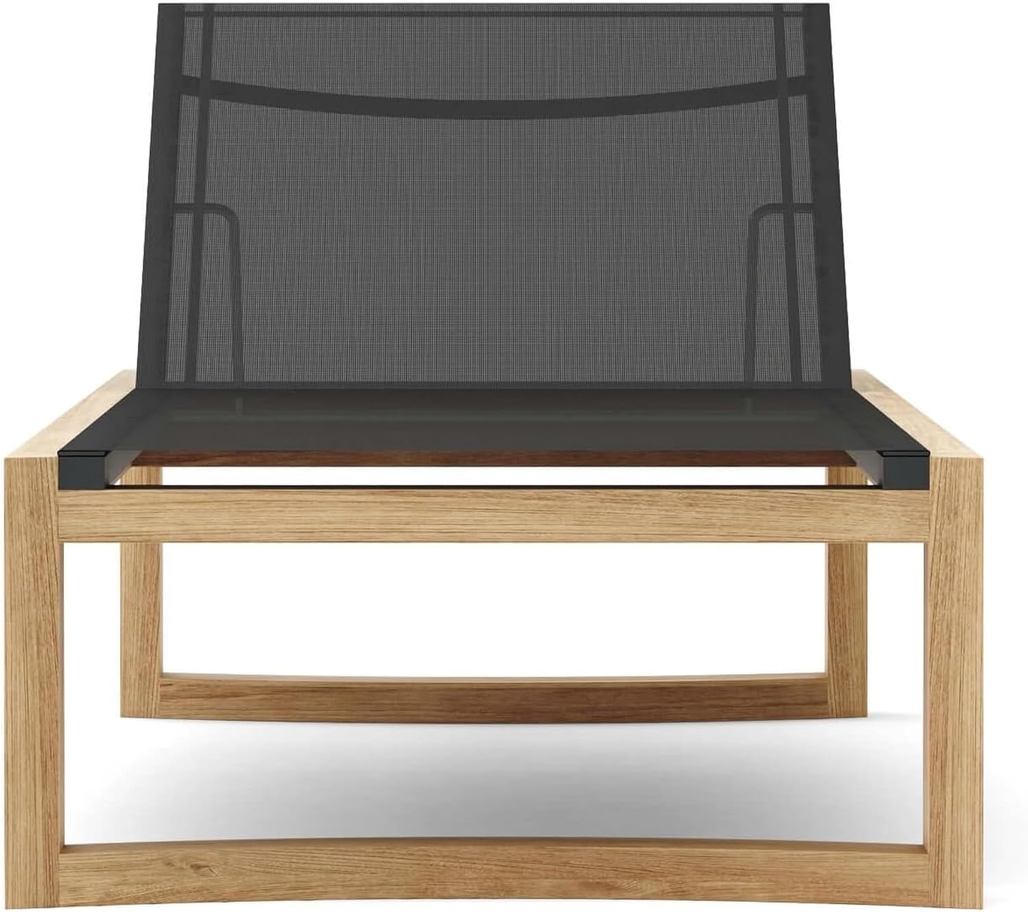 Adjustable Solid Teak Outdoor Patio Sun Lounger