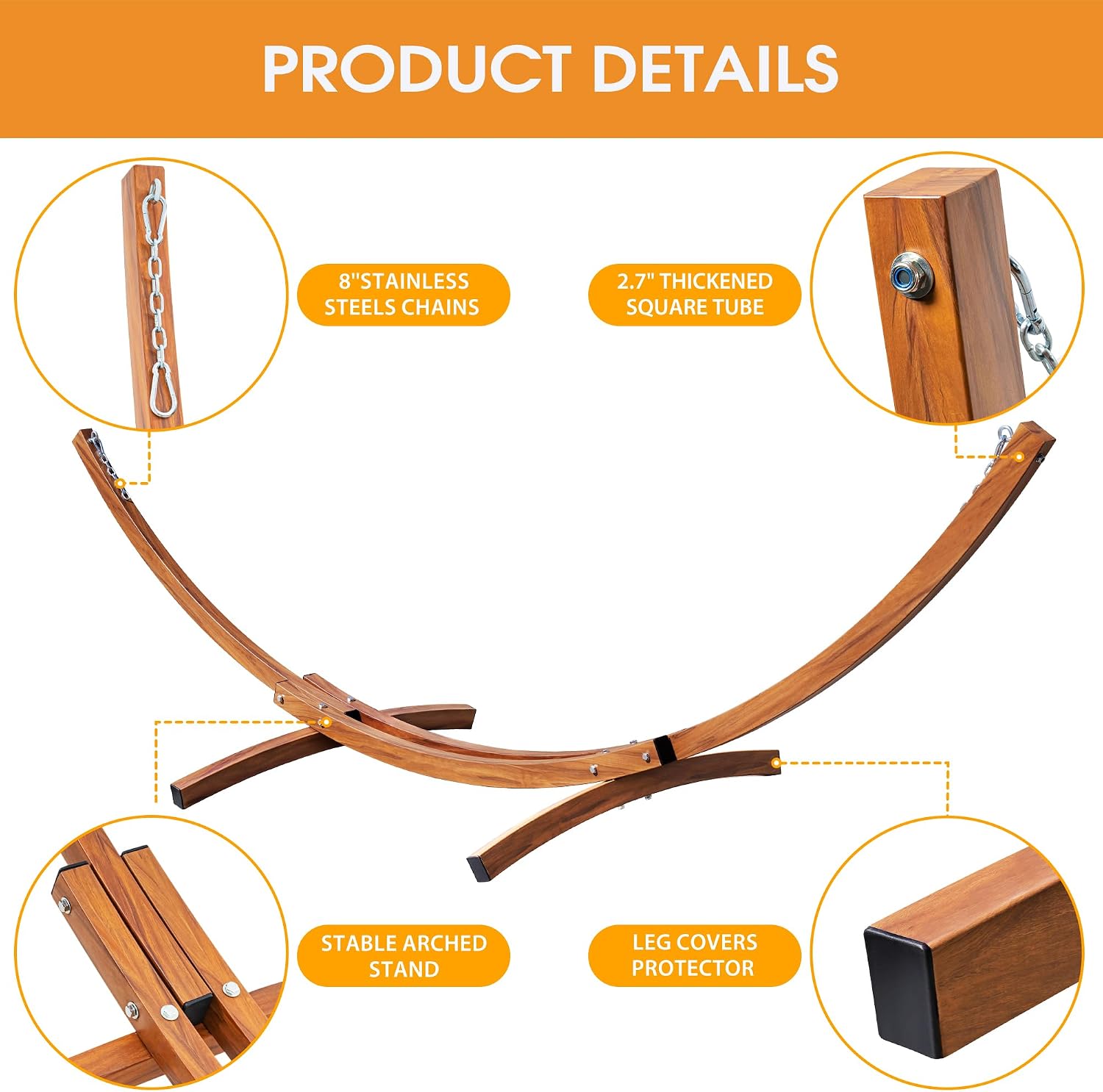 Double Quick‑Dry Hammock With Steel Stand