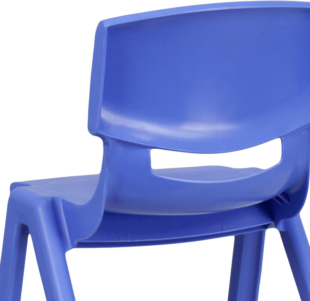 Plastic Stackable Student School Chairs 6‑Pack